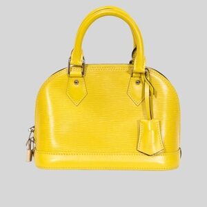 SOLD Louis Vuitton Yellow Epi Alma PM